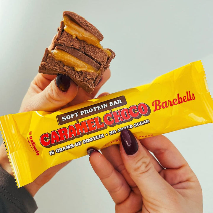 Barebells Soft Eiwitreep (55 g) - Caramel Choco