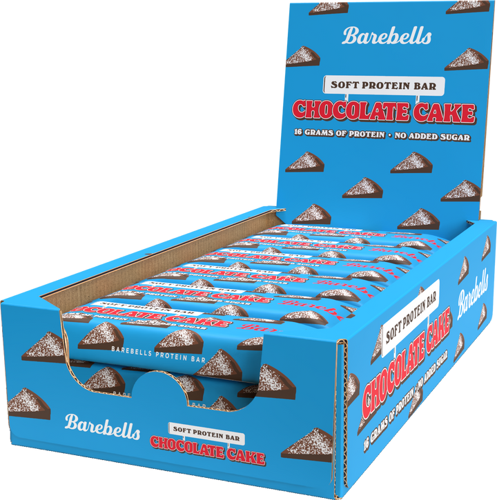 Barebells Soft Eiwitreep - Chocolate Cake (12 x 55 g)