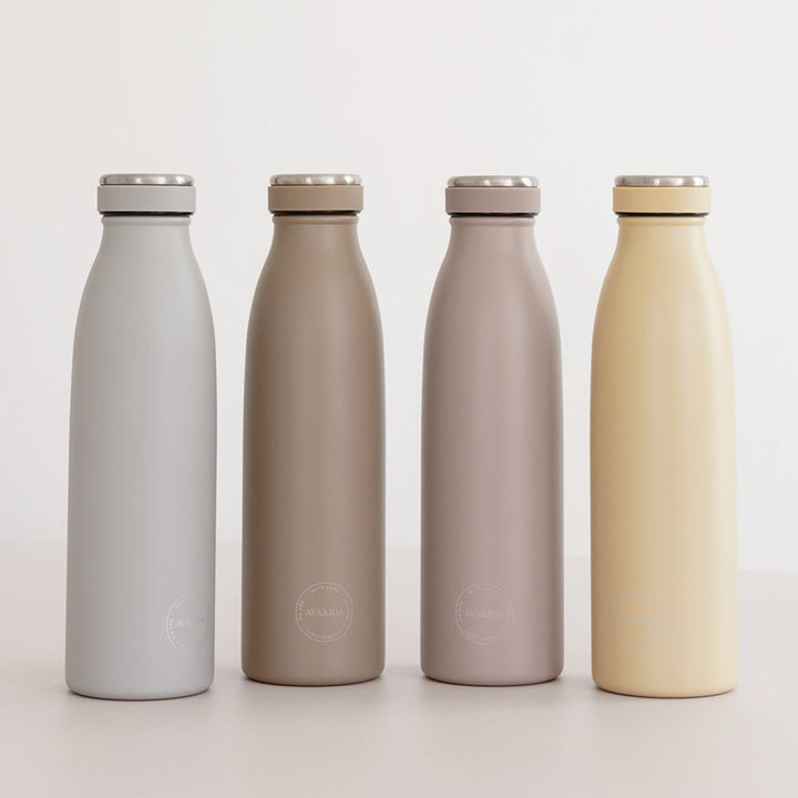 AYA&IDA Drikkeflaske - Matte Black (750 ml)