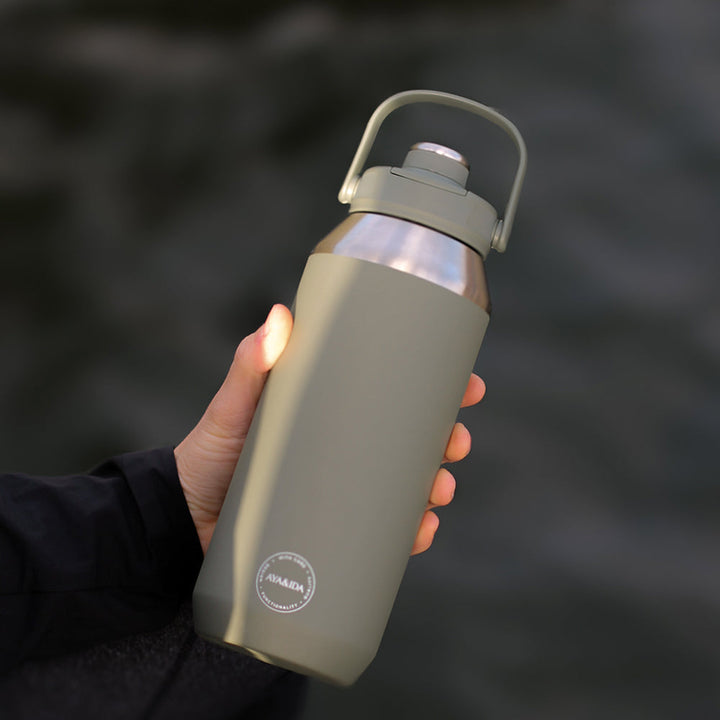 AYA&IDA Sports Bottle - Tropical Green (700 ml)