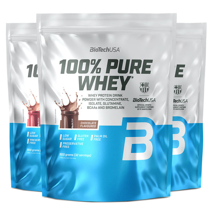 BioTechUSA 100% Pure Whey - Eiwitpoeder (6x900g)