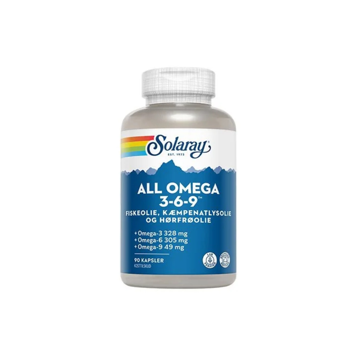 Solaray All Omega 3-6-9 (90 capsules)