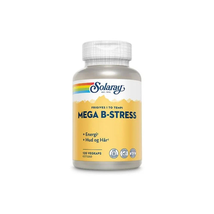 Solaray Mega B-Stress (120 capsules)
