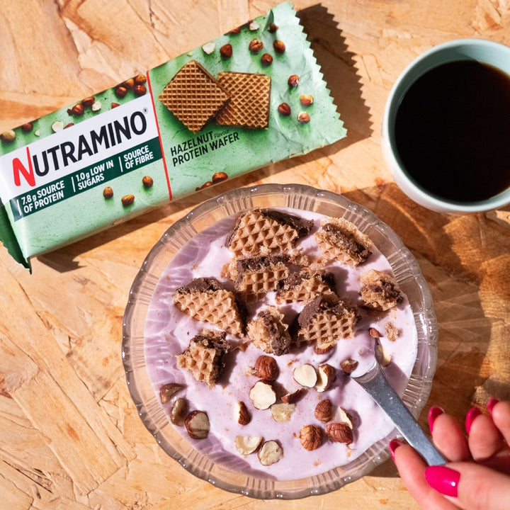 Nutramino Protein Wafer - Hazelnut (12 x 39 g)