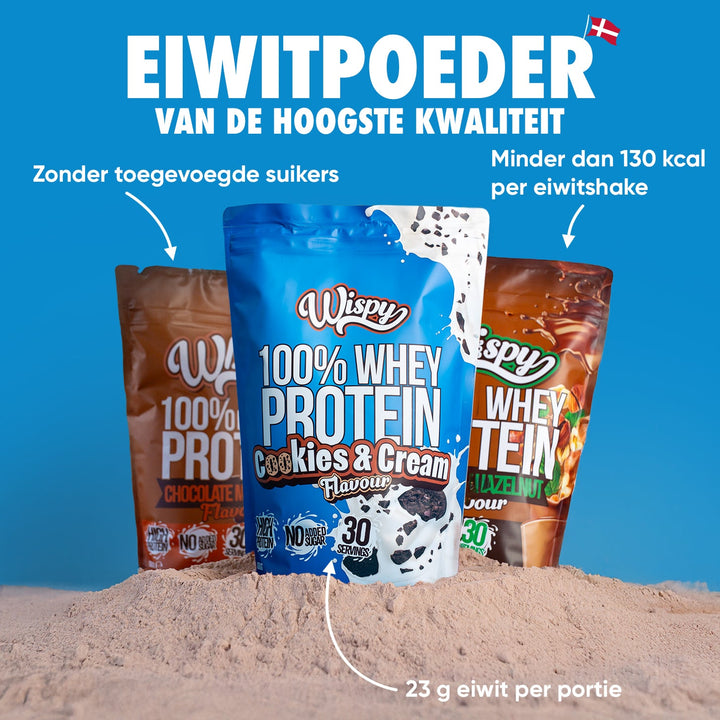 Wispy Whey 100 (1 kg) - Chocolate Hazelnut