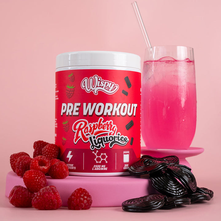 Wispy Pre Workout - Raspberry Liquorice (350 g)