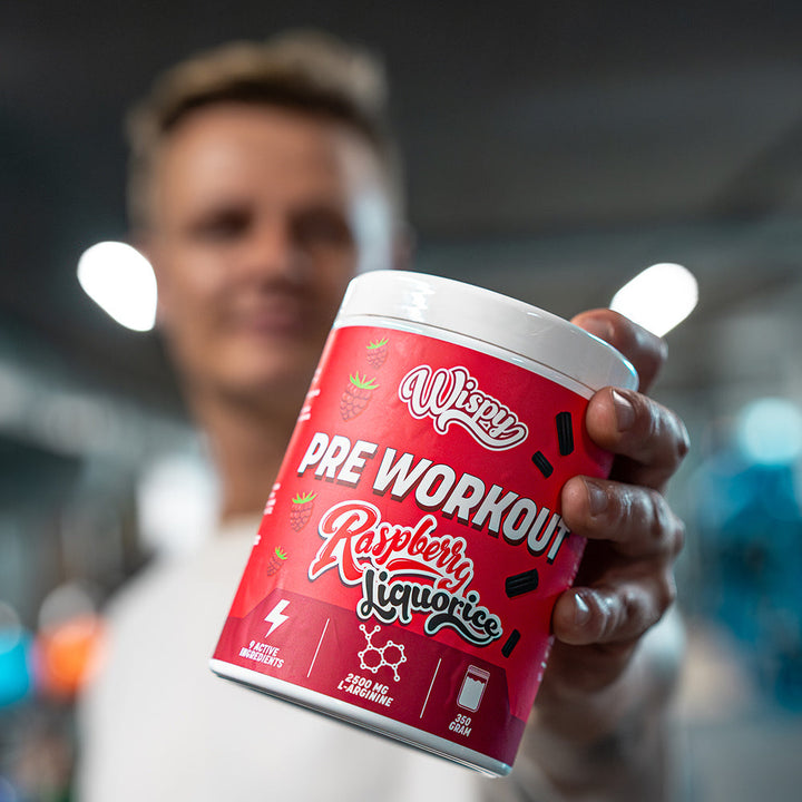 Wispy Pre Workout - Raspberry Liquorice (350 g)